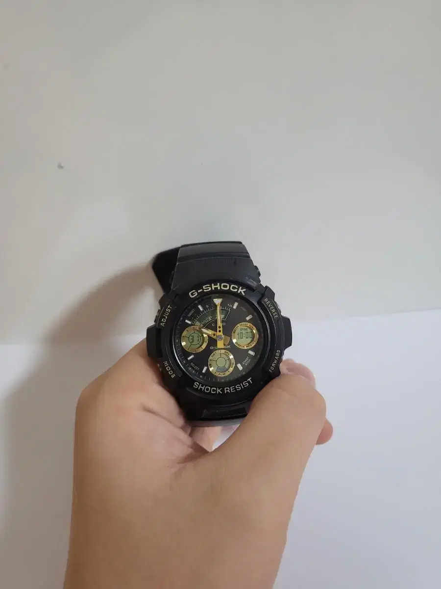 CASIO 지샥 아날로그 디지털 AW-591GBX-1A9